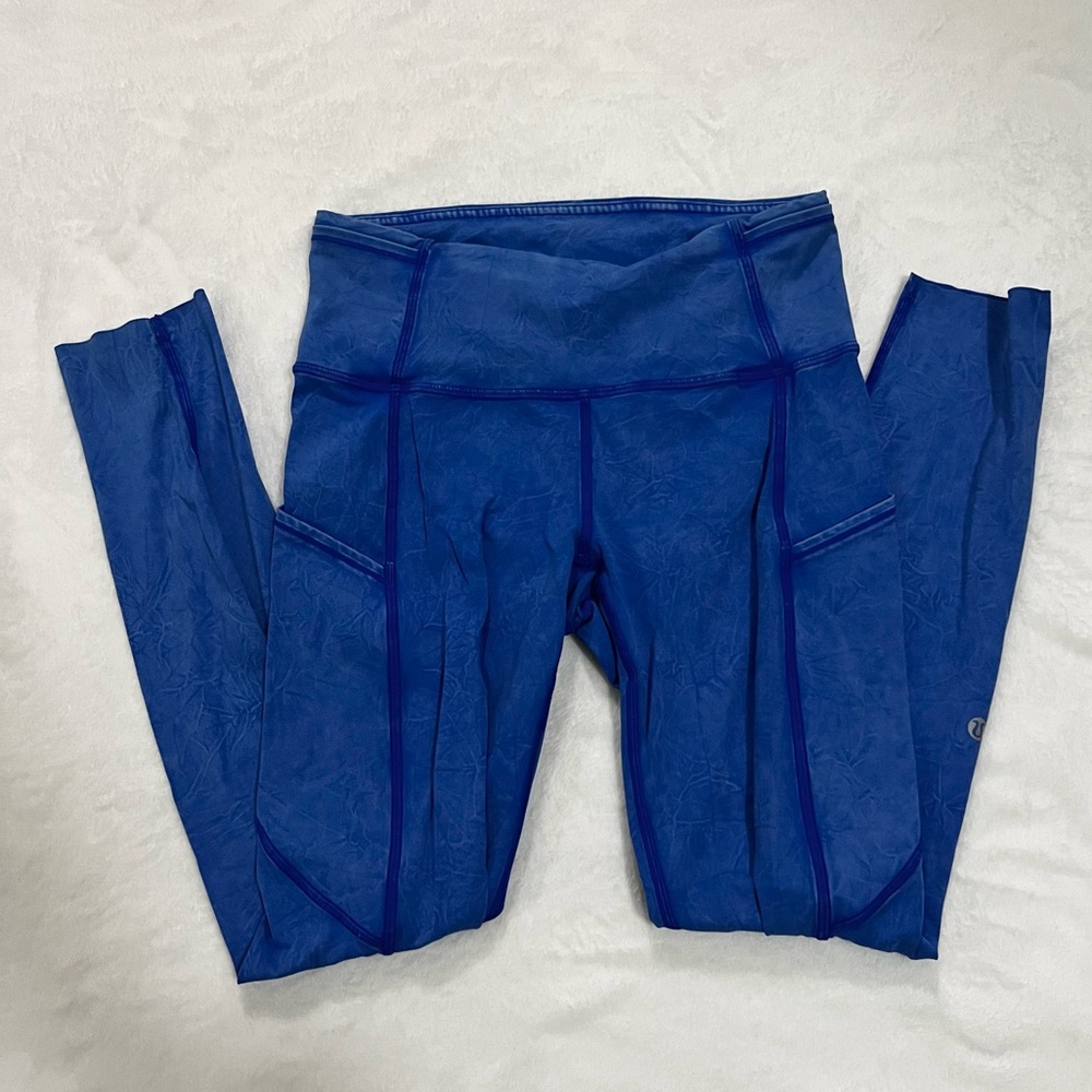 lululemon athletica Blue Leggings